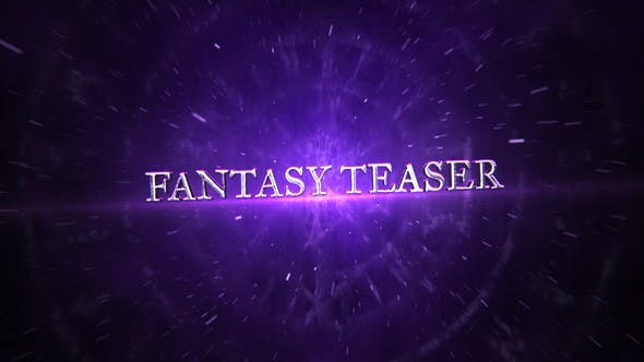 Videohive Cinematic Fantasy Teaser Template for After Effects 47247298