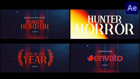 Videohive Horror Trailer Titles Template for After Effects 48658571