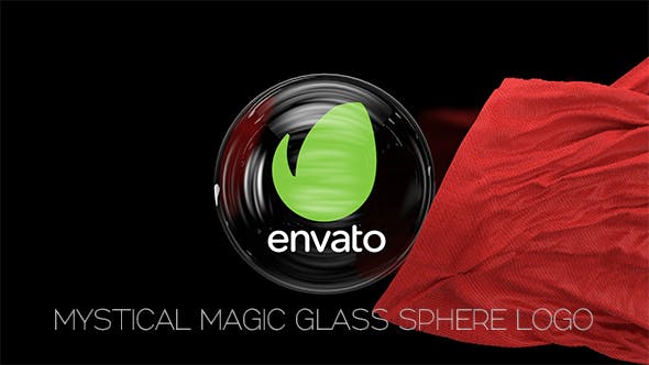 Mystical Magic Glass Sphere Logo After Effects Template