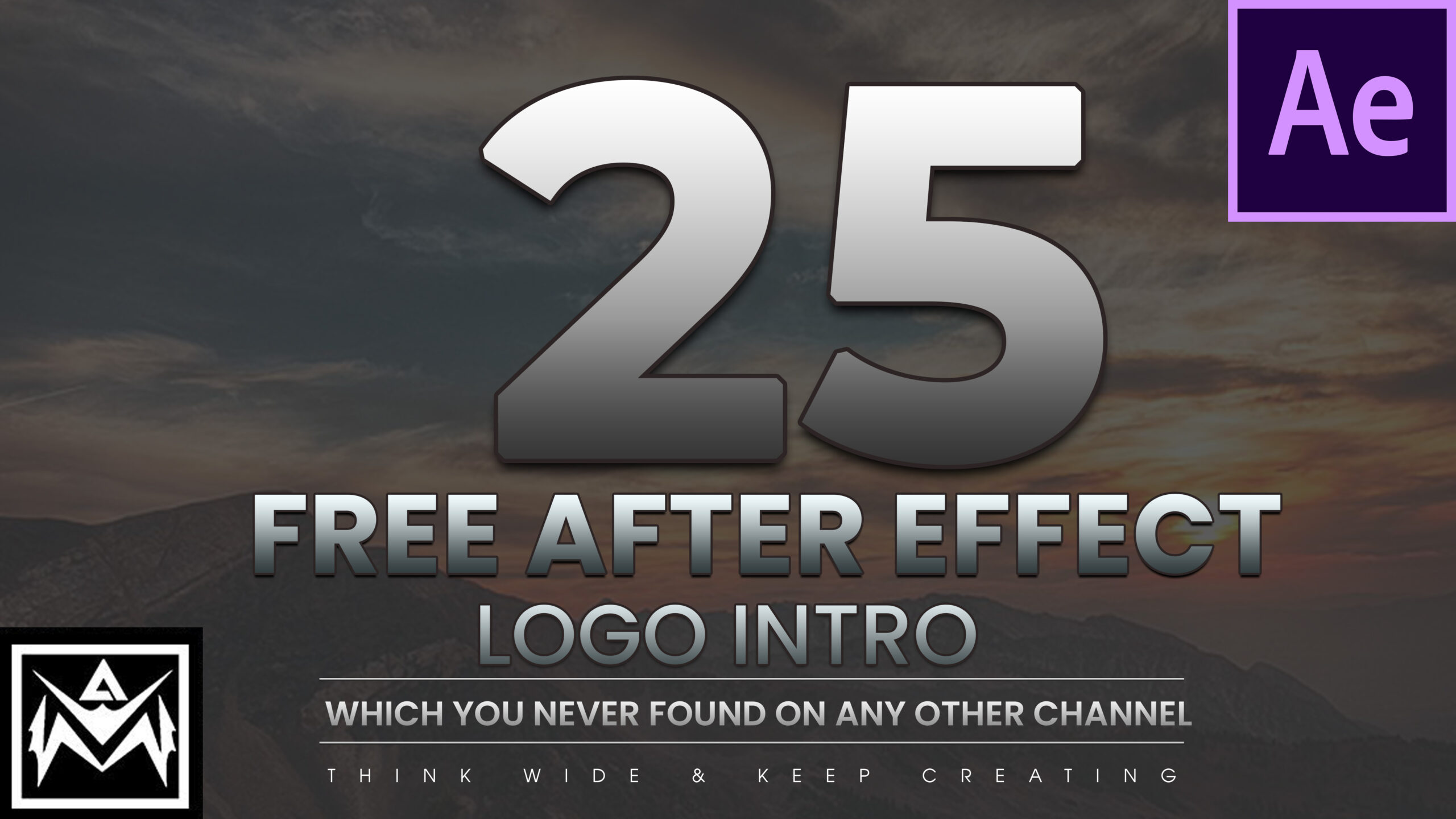 25 New After effect template