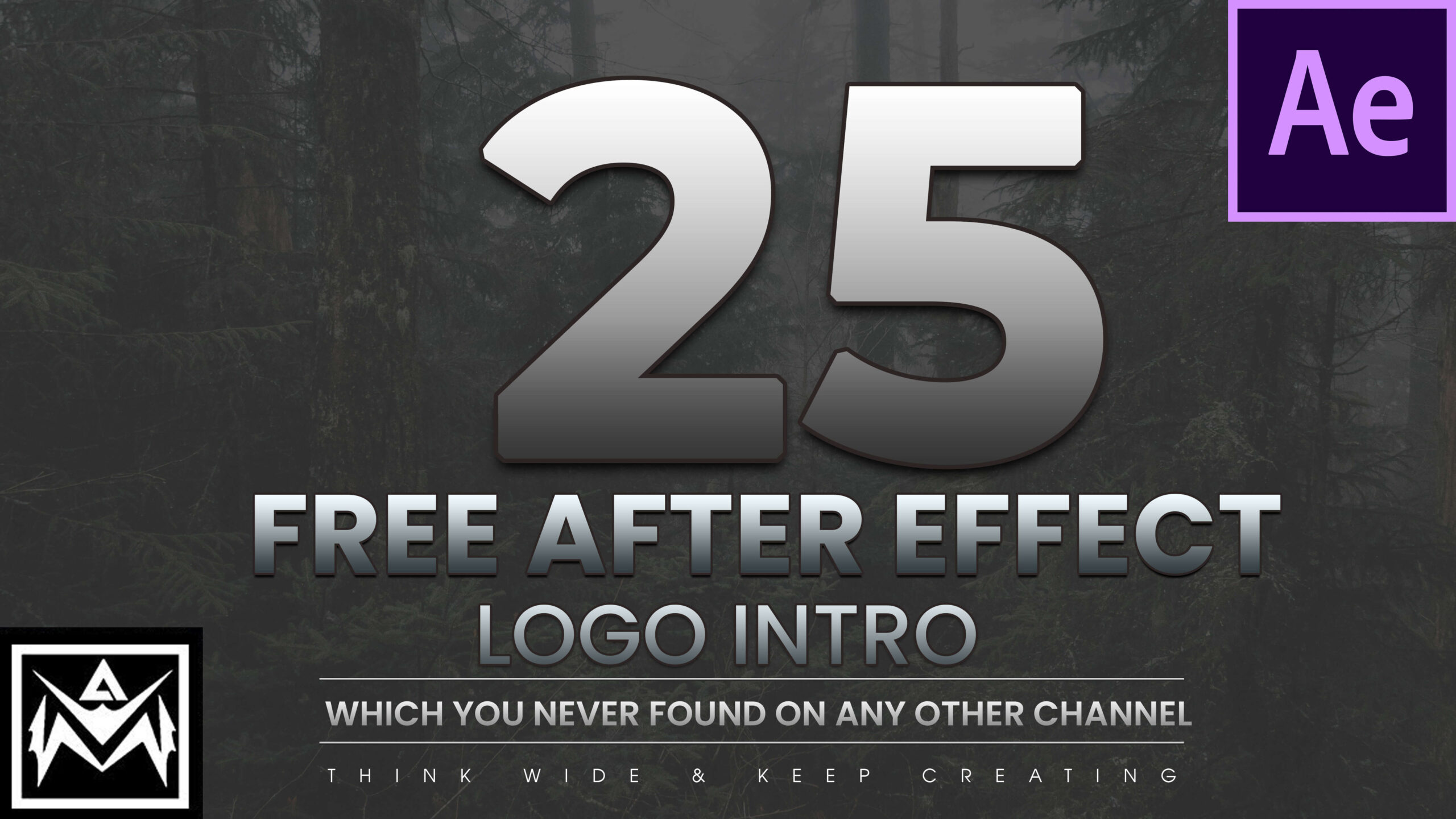 After effect logo template